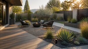 low maintenance outdoor spaces