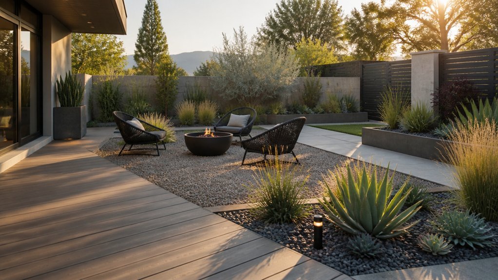 low maintenance outdoor spaces
